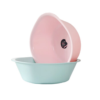茶花 塑料盆方盆25.5cm 抗菌洗脸盆S号洗屁屁盆脸盘 A03004