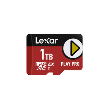 雷克沙（Lexar）1TB TF（MicroSD Express）存储卡 读900MB/s 写600MB/s 游戏机Switch2专用内存卡（PLAY PRO）