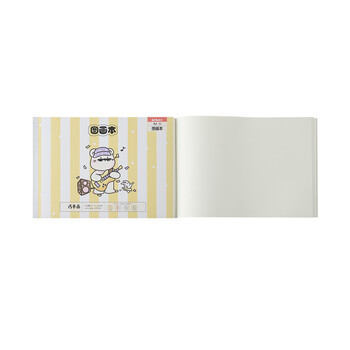 晨光（M&G）A4图画本28页儿童美术绘画本草稿本幼儿园小学生用白纸外观随机TA4280 8本装