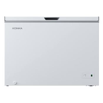 康佳303升单温家用 智能减霜PCM面板 一级能效冰柜小型家用 冷藏冷冻冰箱冷柜 BG30CD