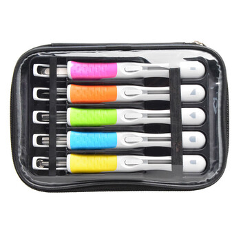 樱花（SAKURA）不锈钢雕刻刀套装EHTS-5A 日本进口高端礼物版画雕版木橡皮章刻刀礼盒