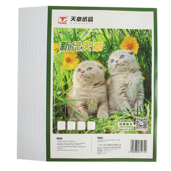 天章 （TANGO）A4铜版纸200g 彩色喷墨铜版名片打印纸 a4喷墨双面高光相片照片彩喷纸 50张/包【仅适用喷墨打印】