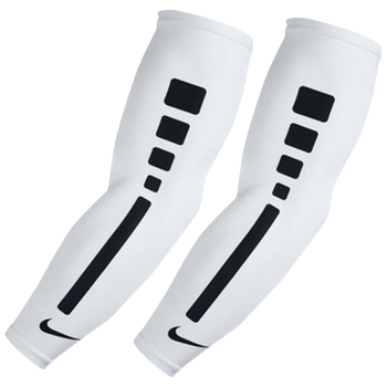耐克（NIKE）护臂防晒男女薄款袖套臂套透气骑行训练跑步健身白色NKS01127SM