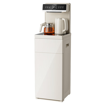 小熊（Bear）茶吧机 下置式智能恒温烧水饮水机 双温双显冷热饮水烧水一体两用 家用高端客厅CBJ-E12T6