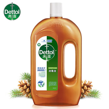 滴露 消毒液消毒水1.2L衣物除菌液家居宠物环境地板杀菌除螨 非84酒精