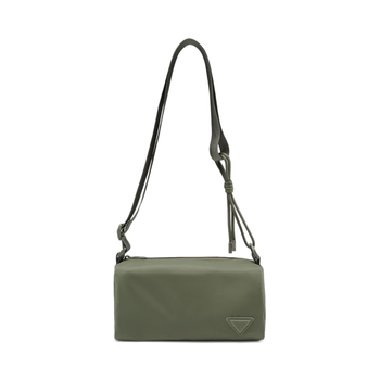 李宁斜挎包男女2025新款日常通勤时尚百搭桶状单肩包ABDV155