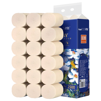 采琪采（C'CHOICE）无芯卷纸5层137克*18卷加厚卷筒纸厕纸卫生纸手纸