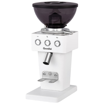 格米莱（GEMILAI）电动咖啡磨豆机意式咖啡豆研磨机磨粉机家用商用 绵云白G9015AA