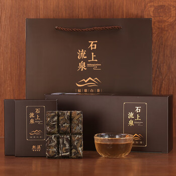 熙溪 福鼎白茶 2015年白牡丹270g(54块)  老白茶送礼茶叶礼盒装