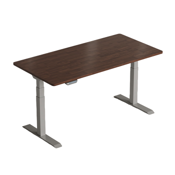 乐歌电动升降桌电脑桌电竞站立办公学习写字桌实木橡胶木E5N/1.8m