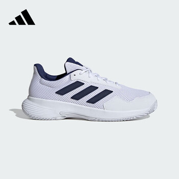 ADIDAS阿迪达斯羽毛球鞋男运动训练网球鞋ID2470 白蓝 40.5 