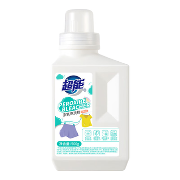 超能 活氧&复合酶技术净白护衣 爆炸盐/活氧泡洗粉 500g/瓶
