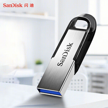闪迪（SanDisk）U盘 CZ73酷铄 64GB 读速130MB/s小巧便携 U盘 安全加密 学习办公 电脑车载优盘 USB3.0
