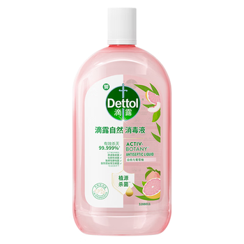 滴露（Dettol）香氛自然衣物消毒液紫外线级杀菌48H留香洗衣除臭儿童可用1000ml