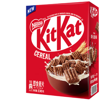 雀巢（Nestle）KitKat奇巧巧克力谷物脆330g麦片零食儿童欧洲原装进口