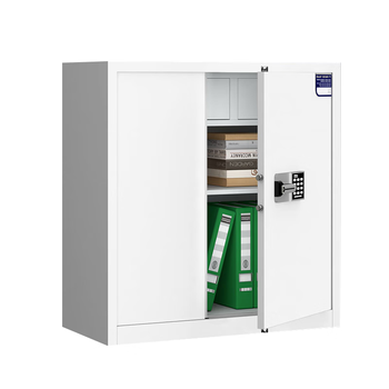 中伟（ZHONGWEI）保密柜铁皮文件柜办公档案柜防盗保险柜智能密码柜矮柜单节