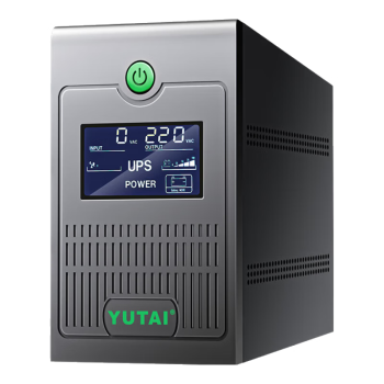 宇泰（YUTAI）ups不间断电源 台式机电脑备用电源1000VA/600W 小型家用可带2台电脑 稳压停电应急电源 YTB1000-L