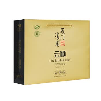 雁门清高富硒黑苦荞茶300尊贵礼袋