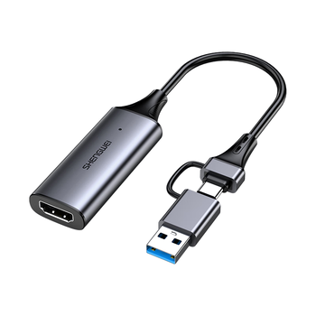 胜为（shengwei） HDMI视频采集卡4K输入 Switch手机直播PS5/NS游戏机电脑录制 USB/Type-C双输出采集器DHU0002J