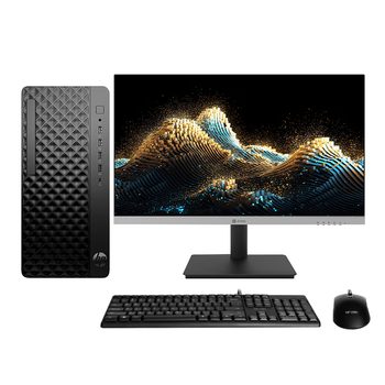 惠普战99 高性能台式电脑主机 (AMD锐龙R5-8500G 16G 1T)23.8护眼大屏 光追AI算力 商用办公学习