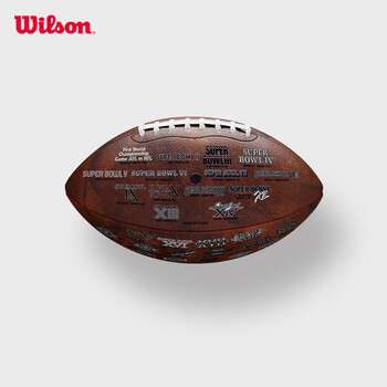 Wilson威尔胜2025年NFL超级碗(LVIX)专属复古设计标准橄榄球