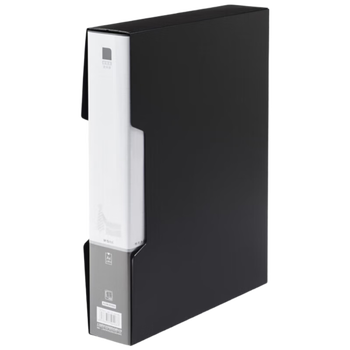 晨光（M&G）A4/80页蓝色资料册办公文件册新锐派防水文件插页袋文件夹ADM95099B 1个装