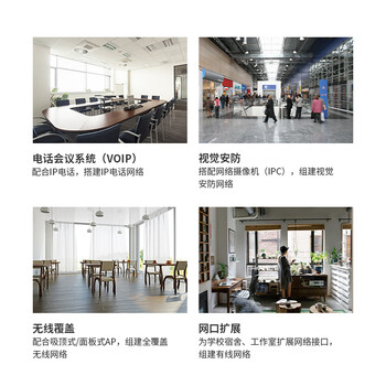 普联(TP-LINK)24口全千兆+2千兆SFP PoE交换机 企业级分流器 分线器TL-SG1226P 普联(TP-LINK)24口全千兆+2千兆SFP PoE交换机 企业级分流器 分线器TL-SG1226P