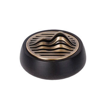 一得阁香炉文房四宝山峦香炉墨汁毛笔香炉家用室内盘香炉香薰炉仿古檀香炉熏香炉供佛熏香摆件	