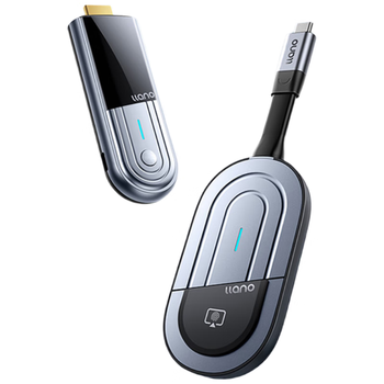 绿巨能（llano）HDMI无线投屏器 企业级4K高清办公会议家用Type-C同屏器 适用笔记本台式机电视显示器点对点传输器