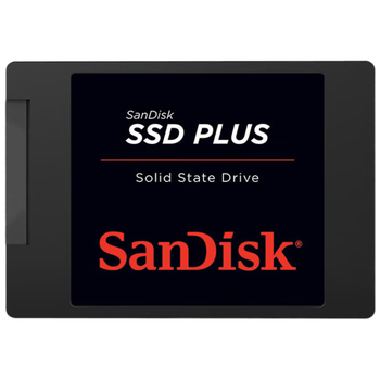 闪迪（SanDisk）1TB SSD固态硬盘535MB/s读速PLUS性能加强版SATA接口2.5英寸TLC颗粒台式机笔记本扩容电脑升级