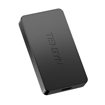 腾隐移动固态硬盘 PSSD 兼容手机平板笔记本电脑 P2000 1TB 2100MB/S 暗夜黑