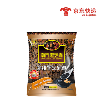 南方黑芝麻 核桃黑芝麻糊 360g 独立小包无糖芝麻糊即食五谷杂粮宿舍早餐