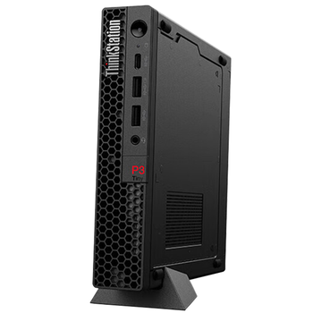 联想（ThinkStation）P3Tiny迷你工作站设计渲染建模电脑主机14代酷睿（i7-14700/32G/1T固态/T400-4G）