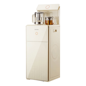 九阳（Joyoung）茶吧机家用饮水机一键全自动下进水触控大屏遥控立式烧水壶中大型柜体电热水壶温热型 JYW-WH600