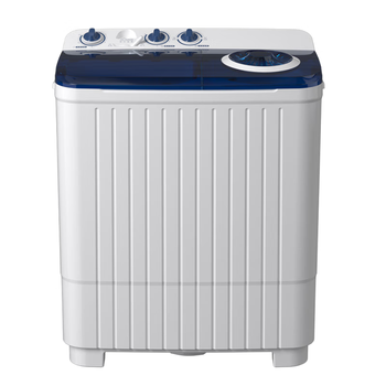 康佳（KONKA）8公斤 半自动波轮洗衣机 大容量 双桶双缸 脱水甩干机 家电XPB80-752S