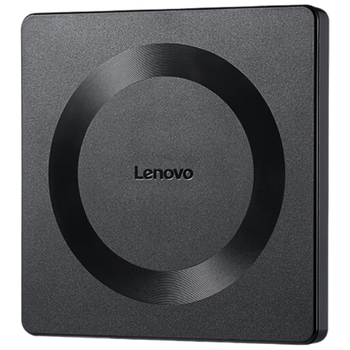 联想（Lenovo）8倍速USB外置光驱刻录机 DVD光驱外置 移动光驱 笔记本电脑台式机便携外接光驱GP70 Pro