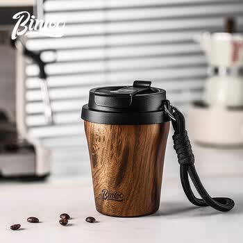 Bincoo便携保温咖啡杯304不锈钢陶瓷内胆随行水杯保温杯保冷杯子