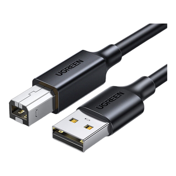 绿联打印机数据连接线 USB2.0AM/BM方口接头高速打印线 通用惠普HP佳能爱普生打印机连接线1.5米10845