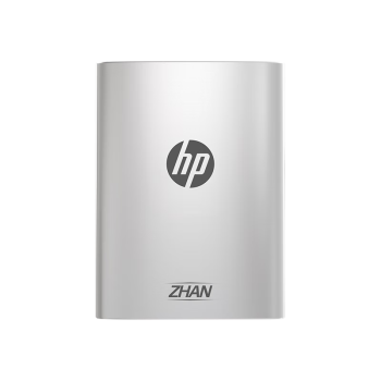 惠普（HP）2TB 战移动固态硬盘 2000MB/s高性能读写Type-C便携差旅高速传输 外接手机直连迷你硬盘 银色
