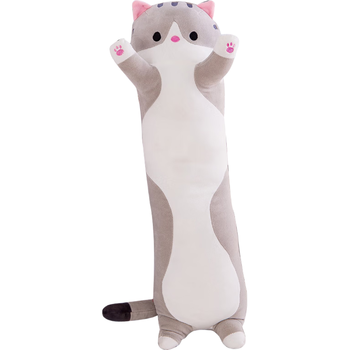 艾薇睡觉抱枕床上等身长条抱枕陪睡玩偶侧睡夹腿枕靠垫女礼物80萌猫