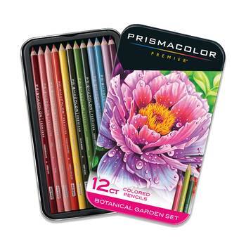 霹雳马（PRISMACOLOR）彩色铅笔彩铅笔12色花园彩铅画笔套装三福绘画美术生专用手绘画画笔