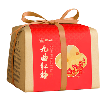 狮峰牌特级九曲红梅红茶200g纸包装 傲梅2星杭州特产茶叶送礼自己喝