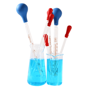 弋科仪(YIKEYI)玻璃无刻度胶头滴管吸管滴管实验室移液管一次性取样管药水化妆品