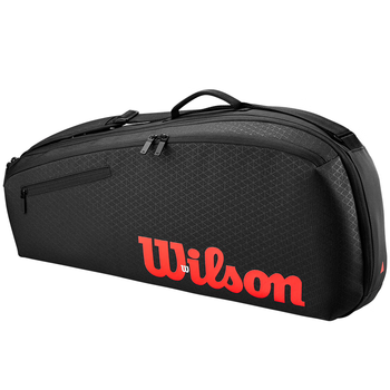 Wilson威尔胜CLASH V3 3PK RACQUET BAG BLACK/INFRARED背包