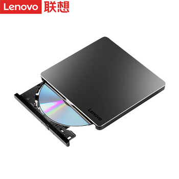 联想（Lenovo）DB85金属外置DVD刻录机8倍速 Type-C/USB双接口外置光驱 移动光驱