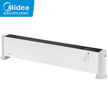 美的美的 取暖器 踢脚线家用移动地暖制热炉 速热节能电暖器 HDV22U