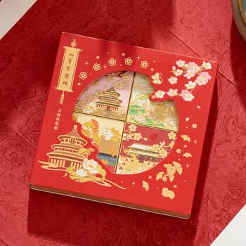 欧利文中国风磁吸冰箱贴创意文创伴手礼国潮书签磁性贴博物馆北京打卡地标纪念品特色毕业季礼物