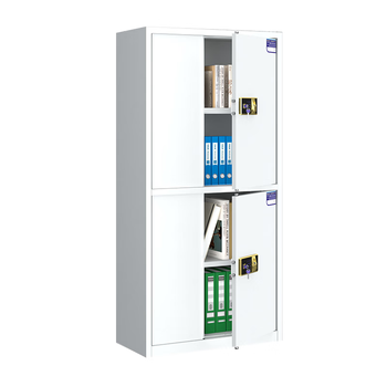 中伟（ZHONGWEI）电子保密柜文件柜铁皮柜档案柜钢制保险柜密码柜指纹锁通双节