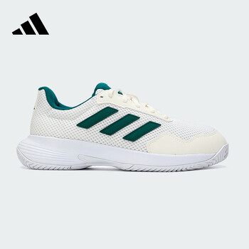 ADIDAS阿迪达斯网球鞋男学生运动鞋羽毛球鞋ID2472 玉白 43 