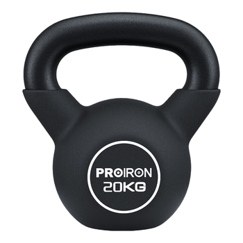 PROIRON普力艾 壶铃男女提壶哑铃壶健身壶铃铸铁深蹲练臀器械浸塑 20KG